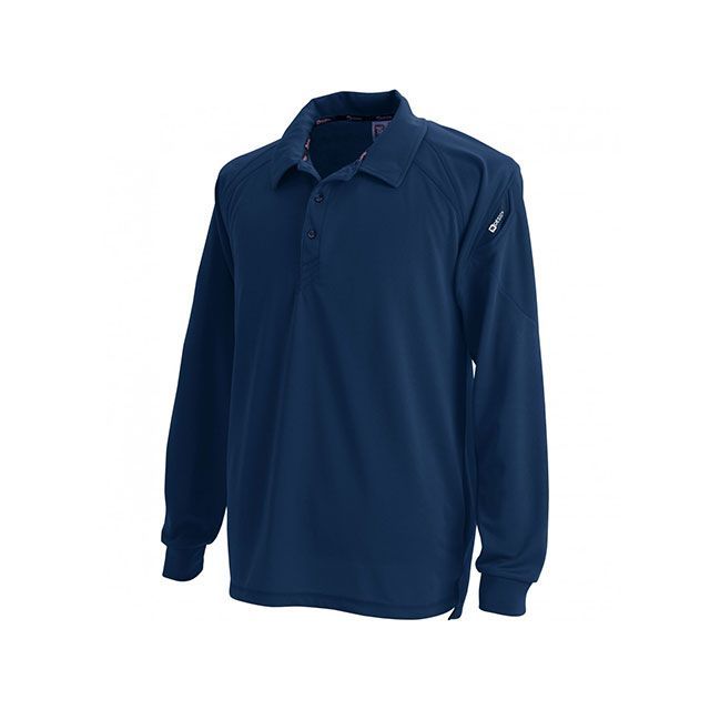 【正規品】TS DESIGN 長袖ポロシャツ（ネイビー） サイズ SS 3075 メーカー在庫あり TSデザイン カジュアルウェア バイク