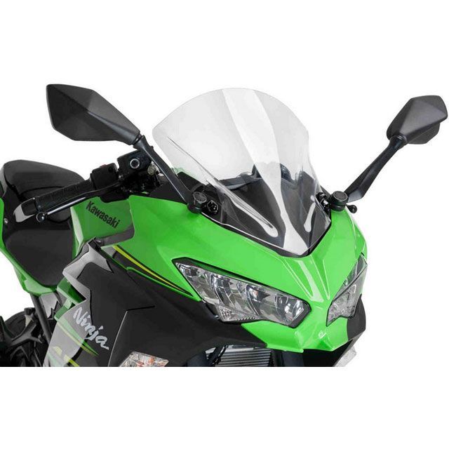 S2コンセプト Double bubble screen racing for KAWASAKI Ninja 400 from 2018 ｜ BK9976 s2_BK9976 S2 Concept スクリーン関連パーツ バイク ニンジャ400