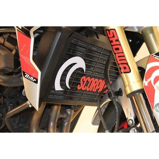 S2コンセプト Radiator grille GSR750 『Scorpion』 ブラック ｜ W12S1433.008 s2_W12S1433_008-black S2 Concept ラジエター関連パーツ バイク GSR750