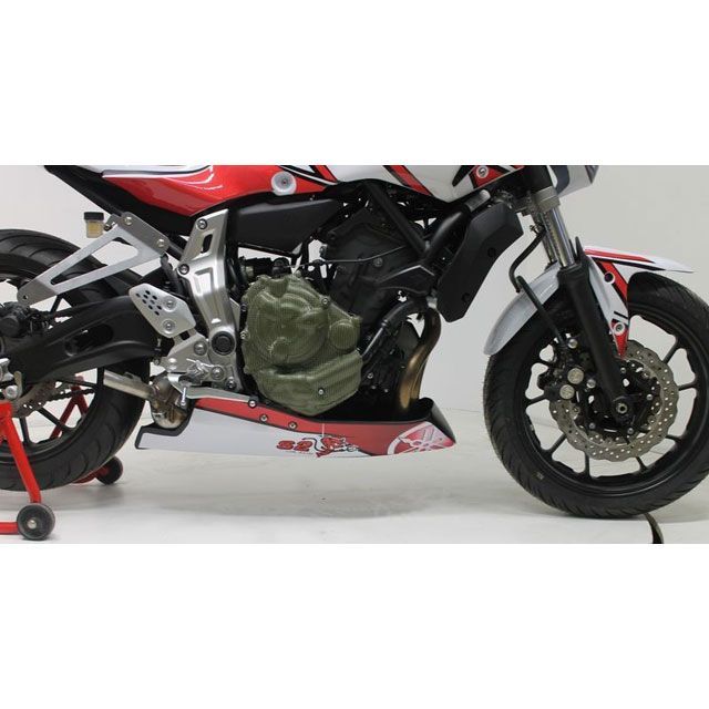 S2 Concept Belly pan piste MT07 raw ｜ Y709.000 s2_Y709_000-raw S2コンセプト カウル・エアロ MT07