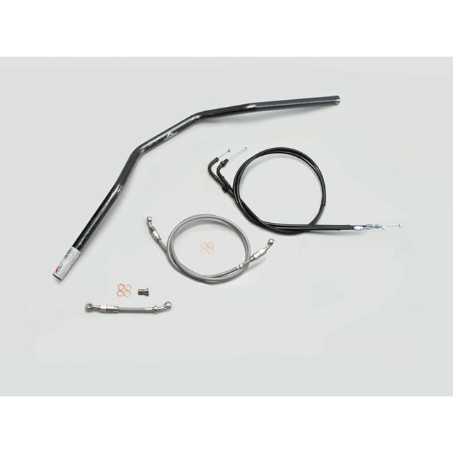 HURRICANE トラッカースペシャル ハンドルSET（ブラック） H031-033B ハリケーン ハンドル関連パーツ バイク CB1100RS