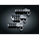 kuryakyn フットペグ DUALLY ISO 1ペア 1-1/4インチ MAGNUMクイッククランプ T14-KUR7992 クリアキン ハンドル周辺パーツ バイク