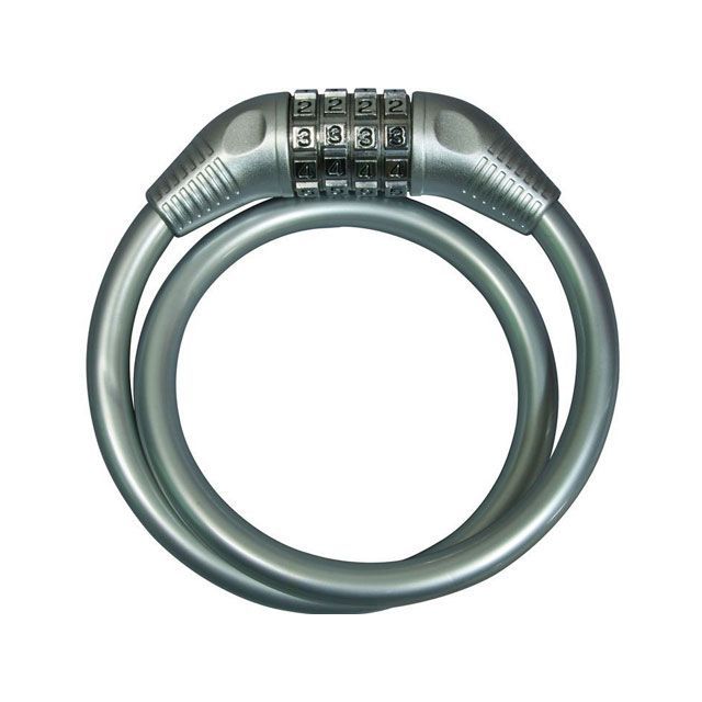 NOGUCHI ダイヤル式ワイヤーロック（PDL-701）暗証番号変更可能（シルバー） メーカー在庫あり ノグチ（自転車） アクセサリー 自転車