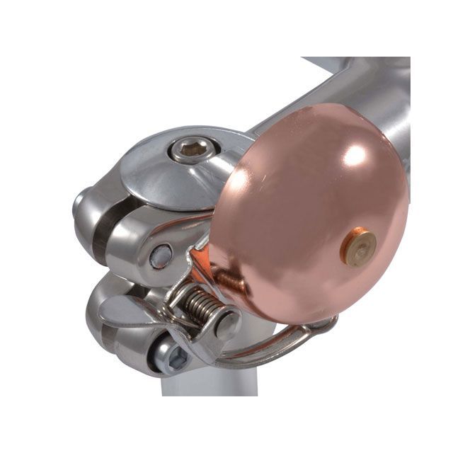 ohgibell 自転車用ベル（ひびきベル） Aヘッドキャップ取付 スプリングタイプ（銅メッキ） メーカー在庫あり 扇工業（自転車） アクセサリー 自転車(4)