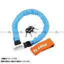 GORIN ワイヤーロック(GS5-700)φ24mm×700mm 布カバー2枚付属(ブルー、オレンジ) ゴリン(自転車) アクセサリー 自転車