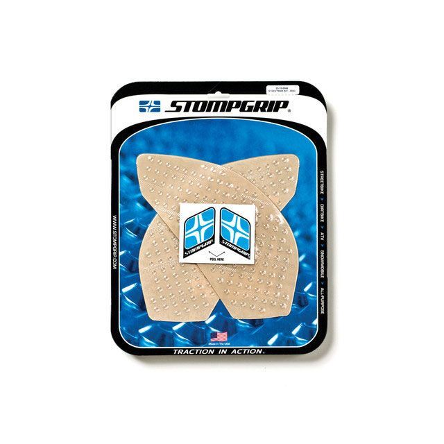 STOMP GRIP トラクションパッド タンクキット VOLCANO（クリア） 55-10-0044 ストンプグリップ タンク関連パーツ バイク