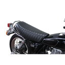 【メーカー直送】ヘブンズ SR400/500 カスタムシートカバー（ブラック/タックロール） SR-CSC-BK-C HEAVEN’S シート関連パーツ バイク SR400 SR500