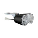Panasonic 自転車 ハブダイナモ車用ライト(ハブダイナモ専用LEDライト)NSKL146-B(ブラック) メーカー在庫あり パナソニック(自転車) アクセサリー 自転車
