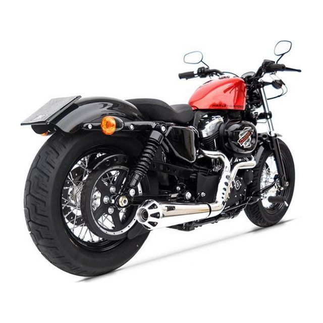 ZARD 2＞1 MIRROR POLISHED ステンレススチール レーシング フルキット for HARLEY DAVIDSON SPORTSTER..