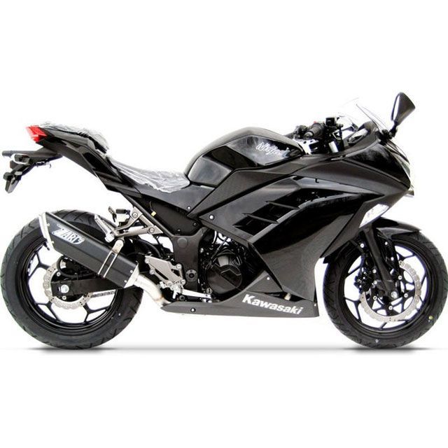 ZARD ステンレススチール -ALU レーシング フルキット for KAWASAKI NINJA 250/300 （2007-2013） ｜ ZKAW174SKR zar_ZKAW174SKR ザード マフラー本体 バイク NINJA 250/300