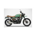 ZARD 2>1 ステンレススチール レーシング フルキット for TRIUMPH BONNEVILLE SCRAMBLER & THRUXTON | ZTPH056SKB-08 zar_ZTPH056SKB-08 ザード マフラー本体 バイク BO…(2)