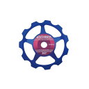 12o’clock 自転車 ディレイラー(ディレーラープーリー)9-10S用 セラミック製ボール使用シールドベアリング CNC(ブルー) トゥエルブオクロック(...