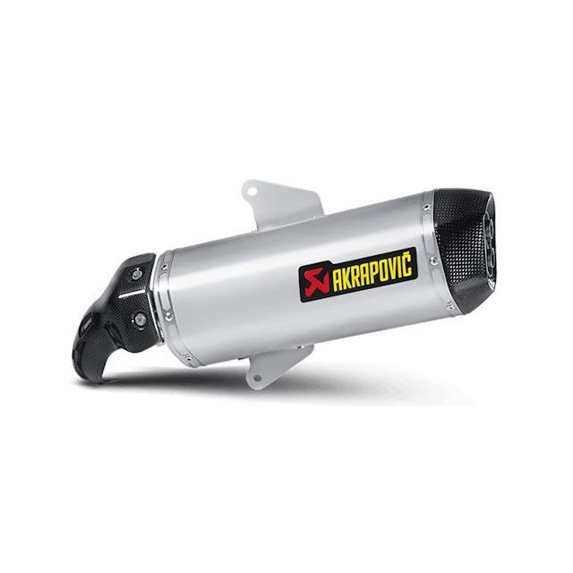 AKRAPOVIC Slip-On Line（SS） for Aprilia SRV 850（2012-2016） ｜ S-A8SO2-HWSS ak_S-A8SO2-HWSS アクラポビッチ マフラー本体 バイク SRV 850