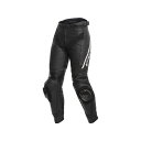 正規品／ダイネーゼ DELTA 3 LADY LEATHER PANTS ブラック/ブラック/ホワイト サイズ：46 dai_202553705-948_46 Dainese レディースアパレル バイク