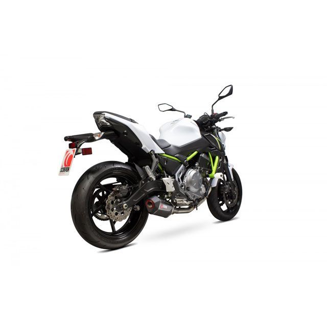 SCORPION Serket フルシステム Carbon Fibre Sleeve Kawasaki Z650 2017-2018 ｜ RKA117SYSCEO scom_RKA117SYSCEO スコーピオン マフラー本体 バイク Z650