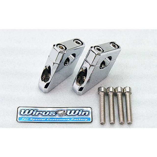 WirusWin フォルツァSi（MF12）用 セットバックホルダー ウイルズウィン ハンドルポスト関連パーツ バイク フォルツァSi
