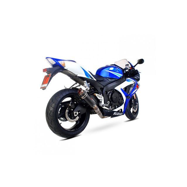 スコーピオン RP1-GP スリップオン カーボンファイバースリーブ Suzuki GSX-R 600 06-07 2006-2007 ｜ SI1000CEM scom_SI1000CEM SCORPION マフラー本体 バイク GSX-R600 GS…