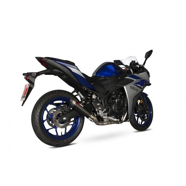 スコーピオン RP1-GP フルシステム カーボンファイバースリーブ Yamaha YZF R3 / R25 2014-2016 ｜ YA1001SYSCEM scom_YA1001SYSCEM SCORPION マフラー本体 バイク YZF-R25 …