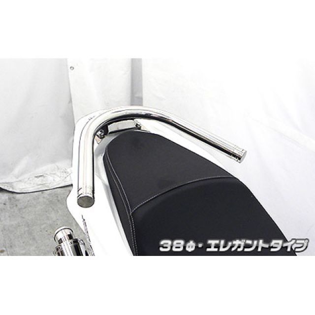 WirusWin PCX（JF56）用 38φタンデムバー タイプ エレガントタイプ ウイルズウィン タンデム用品 バイク PCX