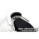 WirusWin リード125(JF45)用 バックレスト付き 32φタンデムバー タイプ ブライアントタイプ バックレストサイズ スモール ウイルズウィン タ...