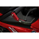 SPEEDRA レバーガード 右側 アルミ部分 ブルー カーボン部分 綾織り艶あり ACLGBM02BETG SPEEDRA レバー バイク S1000RR