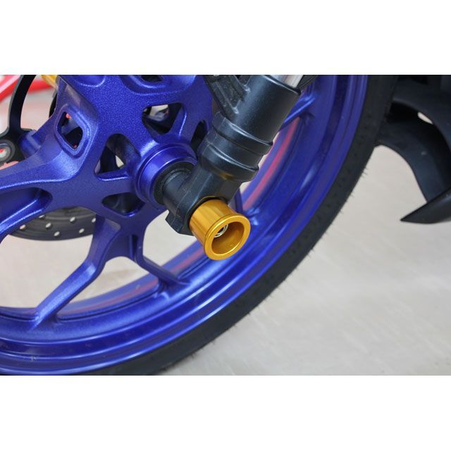 SPEEDRA アクスルカップ 左右セット Φ15 カラー レッド AAC1501RD メーカー在庫あり SPEEDRA ハブ・スポーク・シャフト バイク YZF-R25 YZF-R3