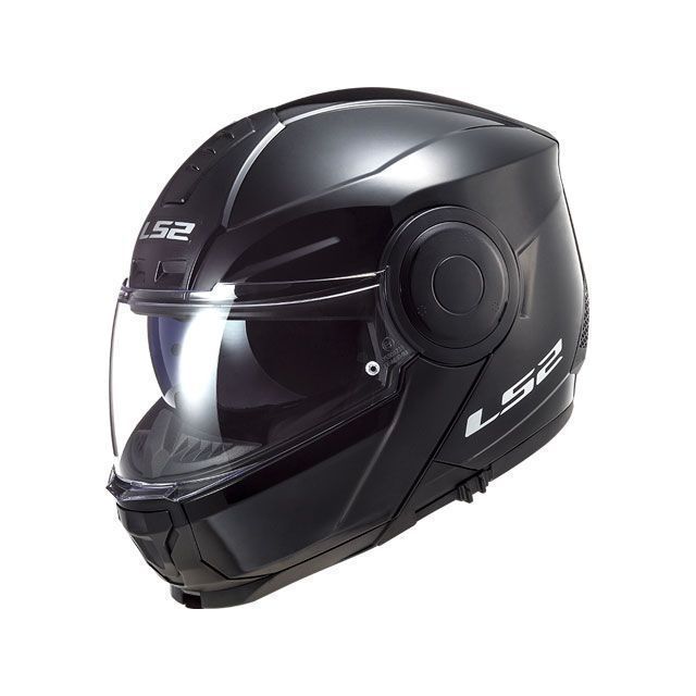 エルエスツーヘルメット SCOPE/スコープ（ブラック） サイズ：XXL 14100406 メーカー在庫あり LS2 HELMETS システムヘルメット（フリップアップ） バイク