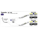 ARROW YAMAHA MT 125 14 HOMOLOGATED ALUMINIUM THUNDER SILENCER WITH CARBON END CA...