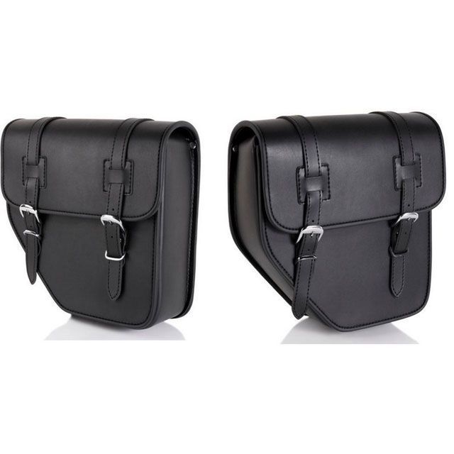 カスタムアクセス Ibiza Pair Of Saddlebags Black ｜ API001N cma_API001N CustomAcces ツーリング用バッグ バイク