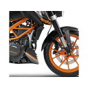 PYRAMID PLASTICS KTM 125 Duke Extenda Fenda Matte Black 2017> | 059355 pyr_059355 ピラミッドプラスチック フェンダー バイク 125 Duke 390 Duke