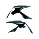 PYRAMID PLASTICS Kawasaki ZX6-R Hugger Gloss Black 2007>2009 | 073230B pyr_073230B ピラミッドプラスチック フェンダー バイク ZX6-R