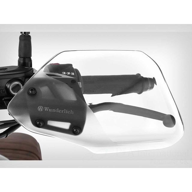 Wunderlich ハンドガード 「クリアプロテクト」（スモーク） W27520-701 ワンダーリッヒ ハンドル周辺..