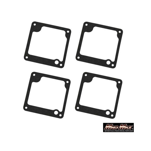 【正規品】MADMAX カワサキ系 キャブレター フロートチャンバーガスケット Z1A/Z1B/Z2 4枚入り I01-2552KF-4 マッドマックス キャブレター関連パーツ バイク Z1A/Z1B/Z2