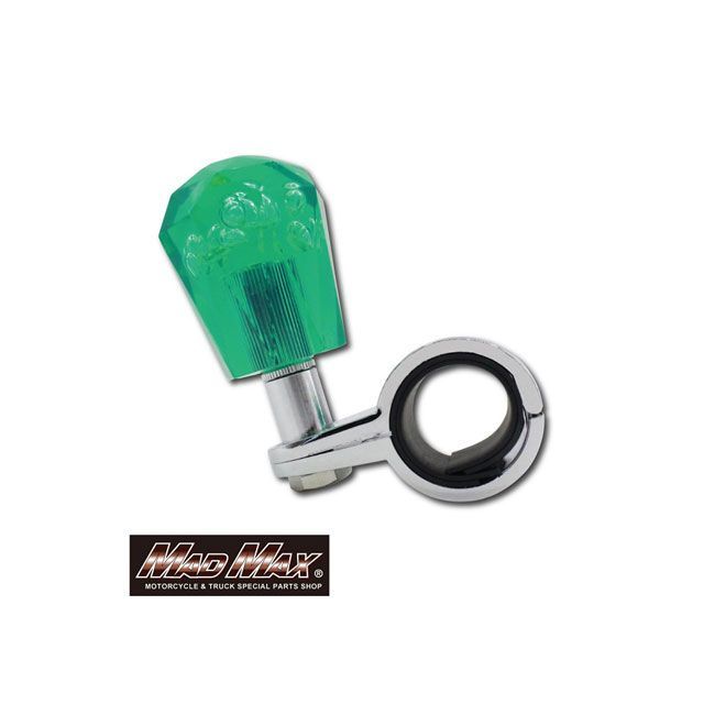 MADMAX ハンドルスピンナー ダイヤカット 泡 ディープグリーン MM75-S002-DGN メーカー在庫あり マッド..
