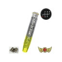 MADMAX クリスタルシフトノブ 泡 300mm クリア/イエロー 変換アダプター付き ふそう ブルーテックキャンター 用 MM75-14614-CLY マッ...