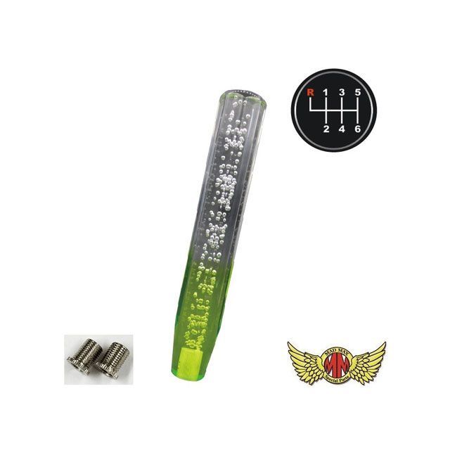 【正規品】MADMAX クリスタルシフトノブ 泡 300mm クリア/グリーン 変換アダプター付き UD ビックサム UD ファインコンドル用 MM75-14814-CLG マッドマックス トラック用品 車 自動車
