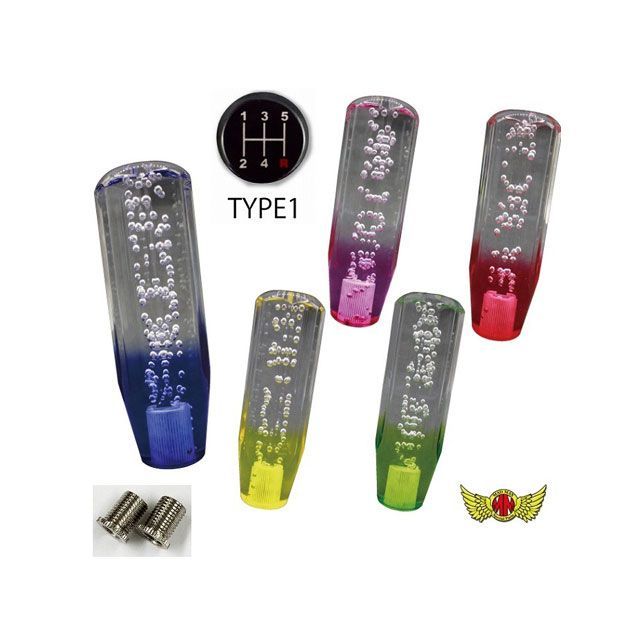 MADMAX クリスタル シフトノブ 泡 150mm クリア いすゞ 三菱 軽トラ マツダ タイタンダッシュ 用 MM75-3403-CL マッドマックス トラック用品 車 自動車