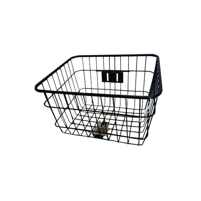 SHOYO 太線角型ワイヤーカゴ BK-PW BK P-223 メーカー在庫あり 松洋（自転車） その他 自転車
