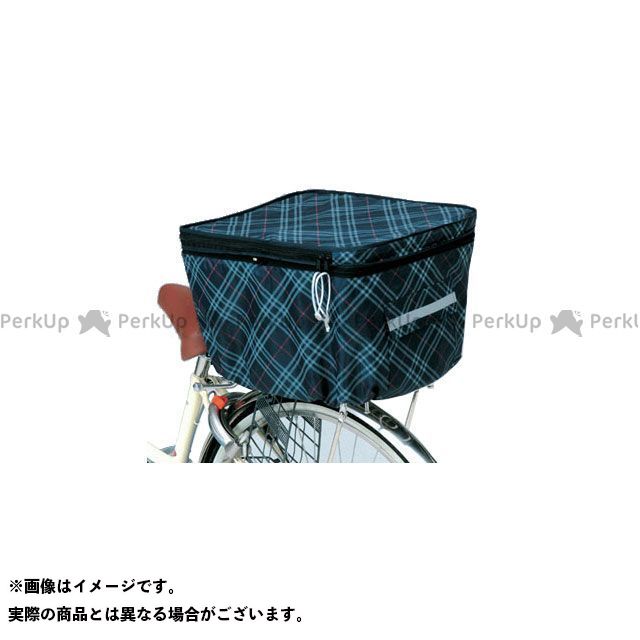 kawasumi 後カゴカバー（2段式） ネイビーチェック 21066 川住（自転車） アクセサリー 自転車(4)