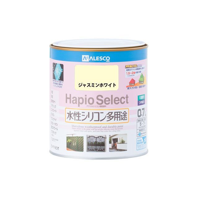 カンペハピオ ハピオセレクト ジャスミンホワイト 0.7L ・00017650811007 Kanpe Hapio D.I.Y. 日用品