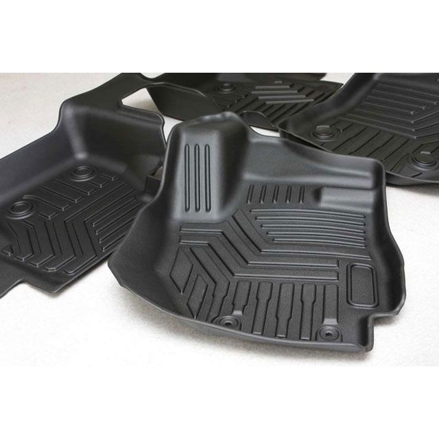 【メーカー直送】MASTER PIECE ジムニー用 3D トレイ型 フロアマット 仕様 MT用・シルバー/ブラック IN-S110 マスターピース 内装パーツ・用品 車 自動車