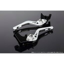 SPEEDRA アジャストレバー 3Dショート(レバー本体カラー:マットシルバー) アジャスターカラー マットチタン LVFM078SR-TM SPEEDRA レバー バイク ADV150(2)