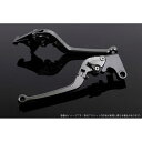 SPEEDRA アジャストレバー スタンダード可倒式(レバー本体カラー:チタン) アジャスターカラー ブラック LVAG080TM-BK メーカー在庫あり SPEEDRA レバー バイク スクランブラーカフェレーサー(2)