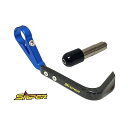 SNIPER カーボンブレーキレバーガード 青 汎用15-17mm SP0097BL_15 スナイパー レバー バイク 汎用