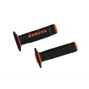 domino グリップ オンロード クロス カラー ブラック×オレンジ A02041C4540 ドミノ グリップ関連パーツ バイク 汎用