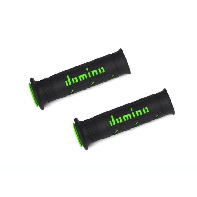 domino グリップ オンロード ストリートタイプ カラー ブラック×グリーン A25041C4440 ドミノ グリップ..