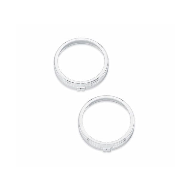 ハーレーダビッドソン 4 in. Defiance Auxiliary Lamp Trim Rings 61400353 HARLEY-DAVIDSON ハーレー..