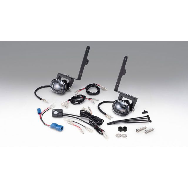KIJIMA フォグランプKIT LED（ブラック） 205-6158 キジマ ヘッドライト・バルブ バイク CT125 ハンターカブ