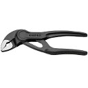 KNIPEX 8700-100BK コブラ Cobra XS ウォーターポンププライヤー 100mm ・8700-100BK メーカー在庫あり クニペックス ハ...