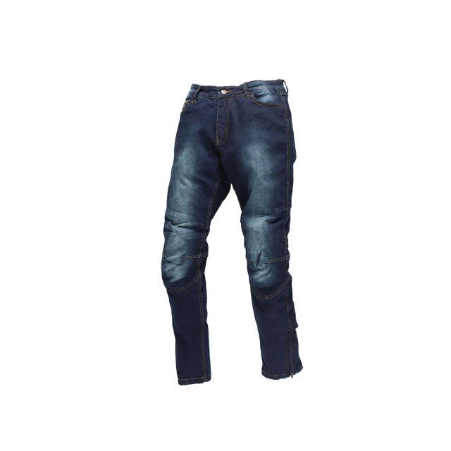 ライズ STRETCH JEANS（インディゴ） サイズ：30×32 RDB1002 メーカー在庫あり RIDEZ パンツ バイク